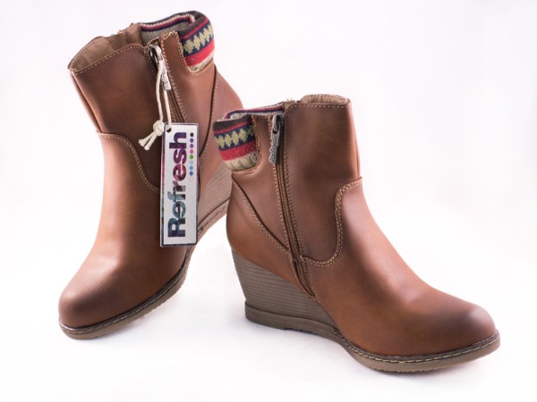 Bota cuña Refresh- Mujer